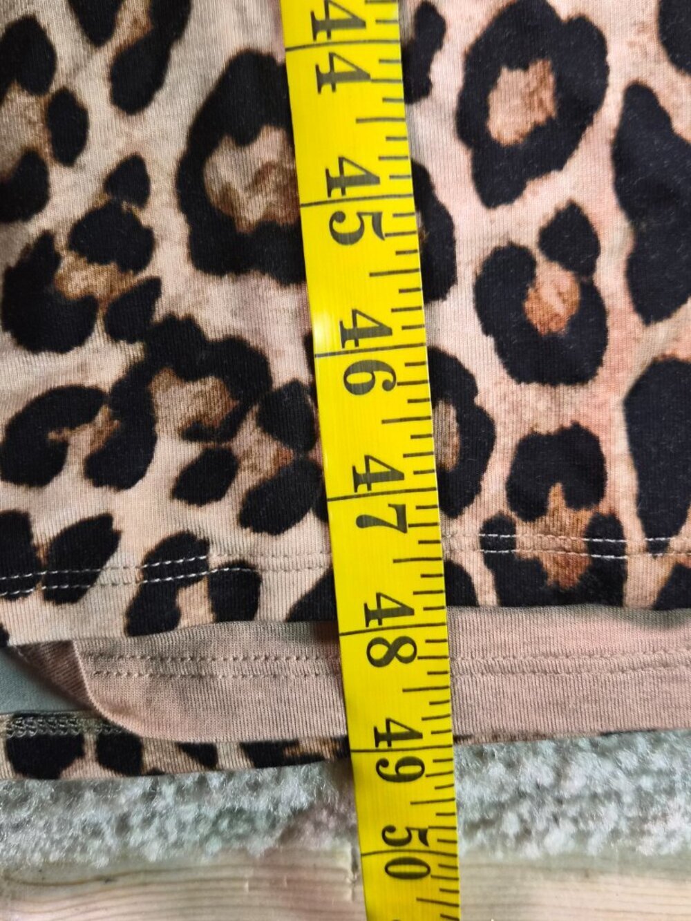 Good American Dress Caramel Leopard Print Long Sleeve Maxi Size XL Stretch G449 - Picture 10 of 11